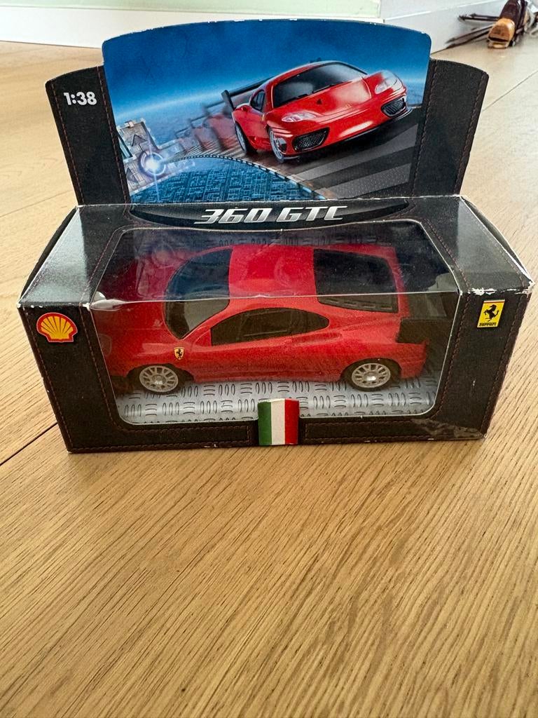 Ferrari 360 GTC Shell V-Power modelauto 1:38, Hobby en Vrije tijd, Ophalen of Verzenden, Nieuw, Auto, Overige merken