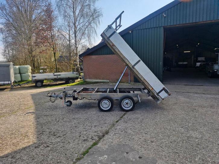 Henra kieper aanhangwagen 2000kg, Auto diversen, Aanhangers en Bagagewagens, Gebruikt, Ophalen