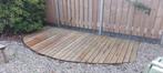 Houten vlonder / terrasvlonder 394x199 cm incl. frame, Tuin en Terras, Ophalen, Gebruikt, Hout