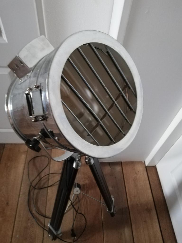 Industriële lamp, Ophalen, Zo goed als nieuw, Plafondventilator