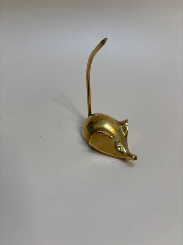 Vintage messing muisje, Ophalen of Verzenden