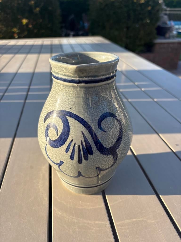 Vintage Staffel Stoneware Kruik - Handgemalt Duitsland, Ophalen of Verzenden