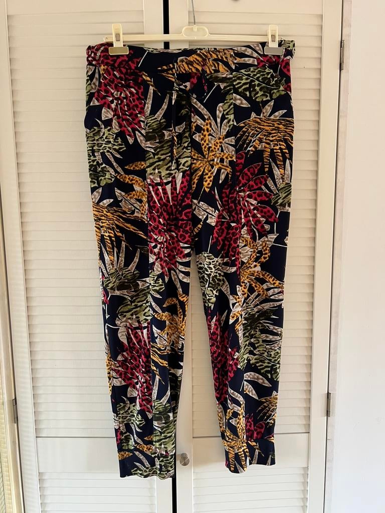 Magna stretch broek maat 48, Ophalen of Verzenden, Zo goed als nieuw, Blauw, Broek of Spijkerbroek