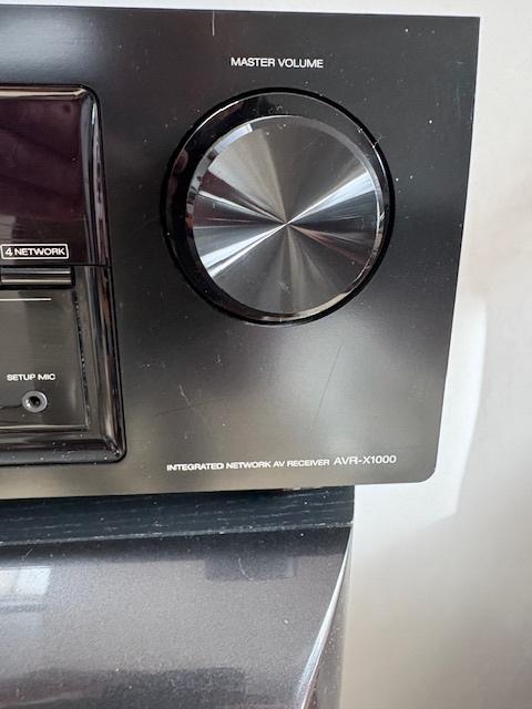 Denon netwerk receiver versterker inclusief boxen, Audio, Tv en Foto, Versterkers en Receivers, Ophalen, Gebruikt, Denon, 60 tot 120 watt