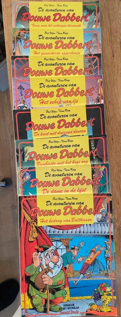 Douwe Dabbert stripboeken - 8 delen, Boeken, Stripboeken, Gelezen, Meerdere stripboeken, Ophalen of Verzenden