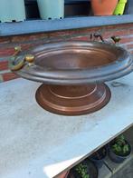 schaal/koper/tuin/tafel/decoratie/verzamelen/krans/planten, Ophalen of Verzenden