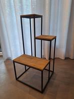 Plantenstandaard metaal en hout, Ophalen, Gebruikt