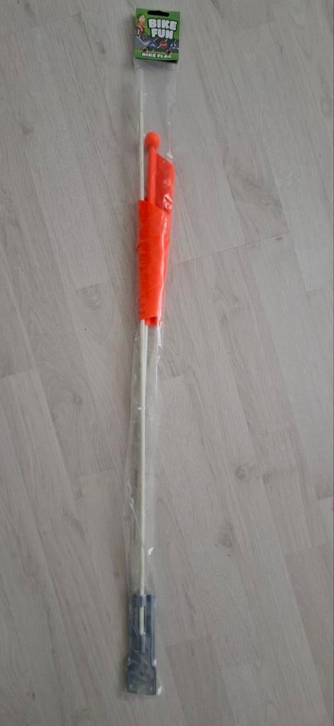 Oranje veiligheidsvlag voor kinderfiets, Ophalen of Verzenden