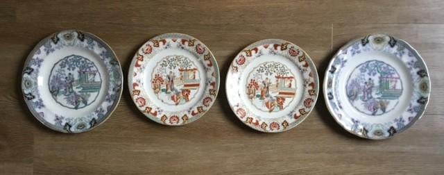 PETRUS REGOUT 4 Wandborden, Antiek en Kunst, Ophalen of Verzenden