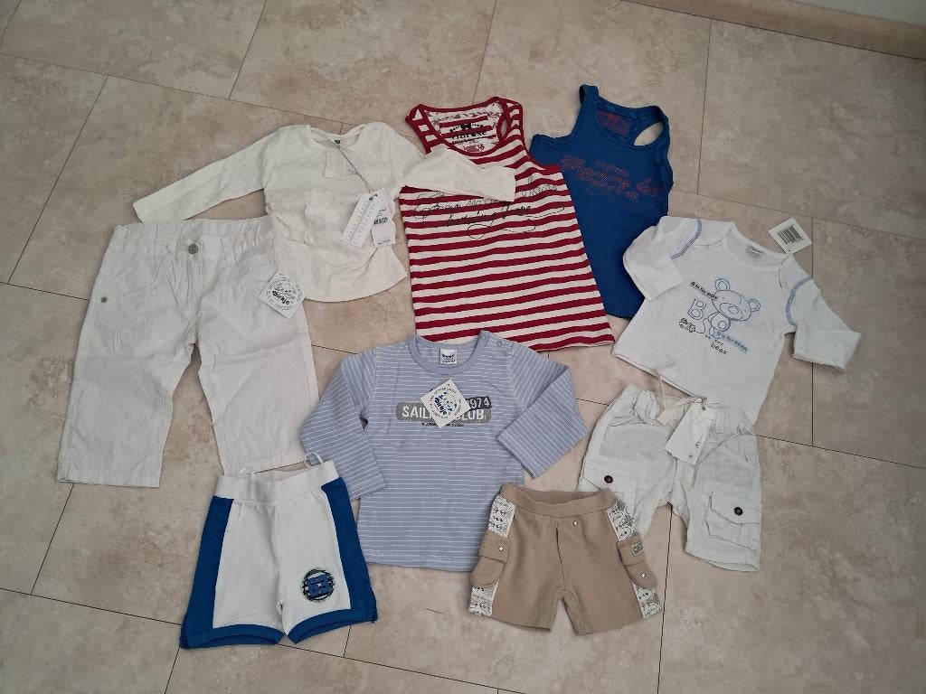 MARKTHANDEL Partij Babykleding, Glaskralen, Kinderschoenen, Ophalen, Nieuw