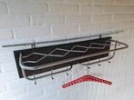 Vintage retro kapstok chroom Design Mid Century jaren 60., Wandkapstok, Gebruikt, Ophalen of Verzenden, Minder dan 100 cm