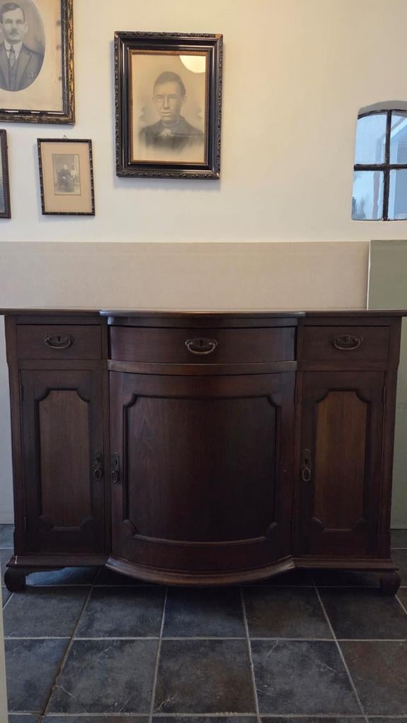Houten dressoir, Ophalen, Gebruikt, 50 tot 75 cm, 100 tot 150 cm