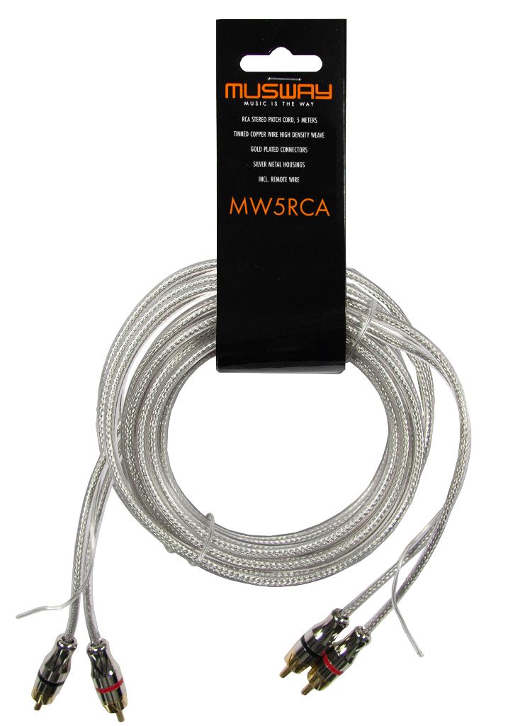 Musway MW5RCA OFC 5M RCA / Tulp kabel