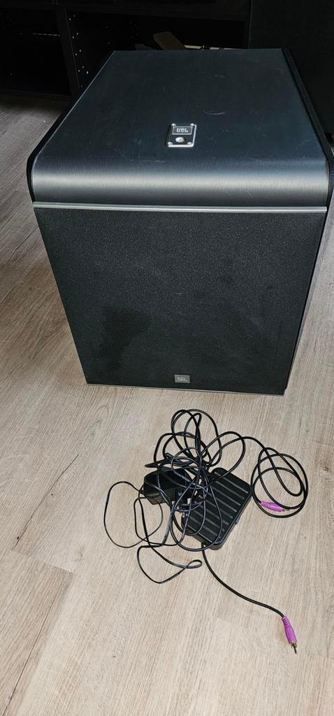 JBL ES250PW/230 Draadloze Subwoofer - Krachtige Bas, Gebruikt, Ophalen of Verzenden, 120 watt of meer, Subwoofer