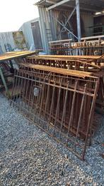 Grote lengte originele antieke hekwerken, Ophalen of Verzenden, Zo goed als nieuw, IJzer, Sierhekwerk