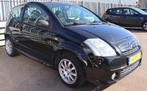 Citroën C2 1.4i VTR | jaarbeurt | LMV | cruise | a.spoiler, Zwart, 4 cilinders, 4 stoelen, Zwart