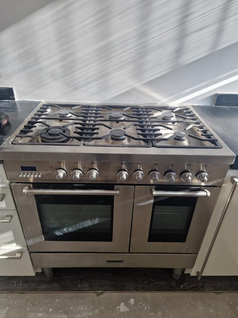 Fratelli Onofri fornuis dubbele ovens., Ophalen, Zo goed als nieuw, 25 tot 50 cm, Minder dan 100 cm