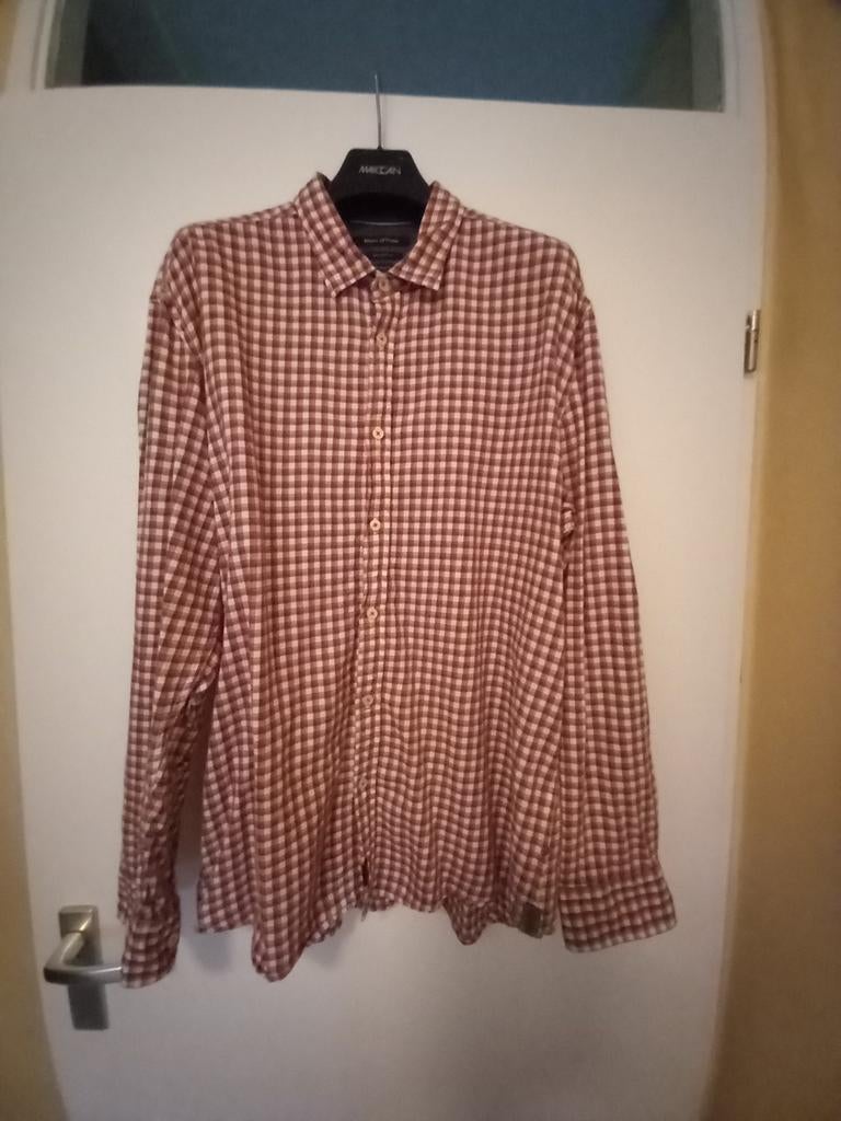 Merk: Marc'Opolo maat XXL geruit, Kleding | Heren, Overhemden, Ophalen of Verzenden, Zo goed als nieuw, Overige halswijdtes