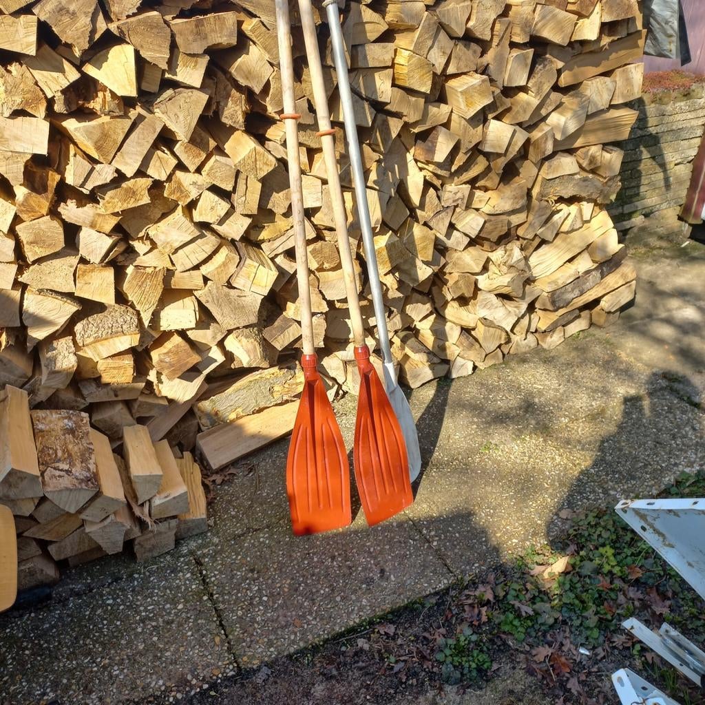 Gebruikte peddels voor boot of kano, Watersport en Boten, Peddels, Ophalen, Gebruikt, Enkelbladige peddel