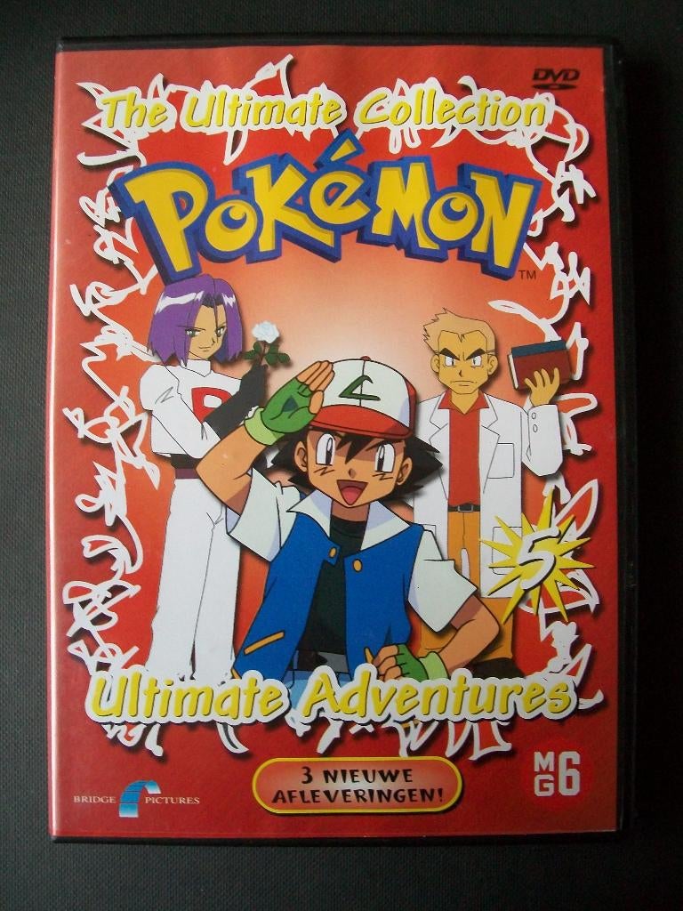 POKEMON THE ULTIMATE COLLECTION (5) in nieuwstaat , Cd's en Dvd's, Tekenfilm, Verzenden, Zo goed als nieuw, Alle leeftijden