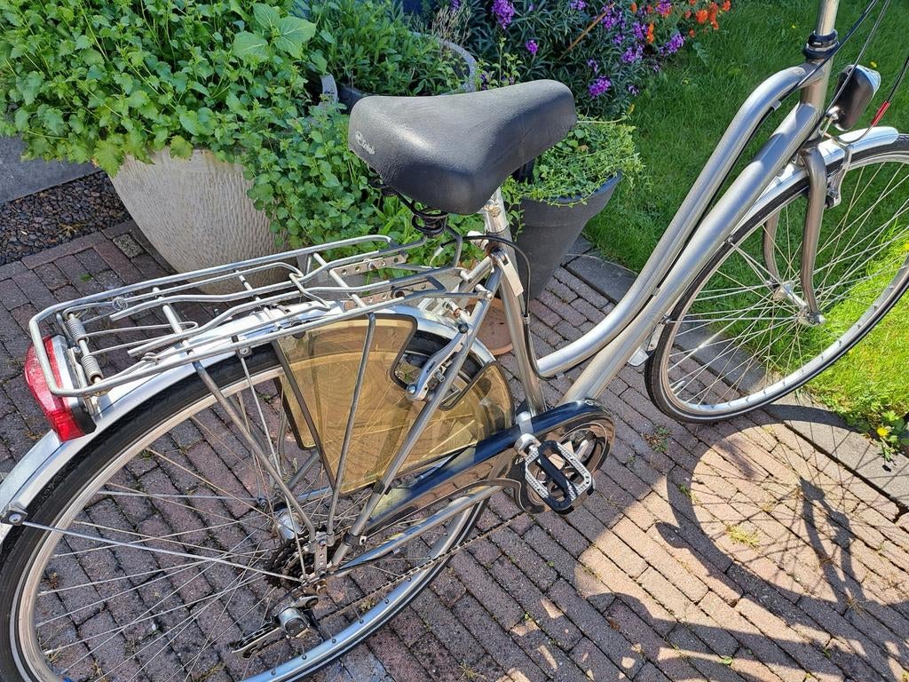 Damesfiets met lage instap en versnellingen, Overige merken, Velgrem, Versnellingen, Ophalen of Verzenden