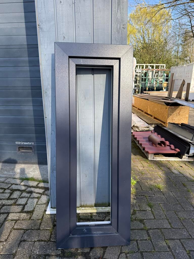 Kunststof kozijn met draaideel, Doe-het-zelf en Verbouw, Kozijnen en Schuifpuien, Ophalen, Kunststof, Minder dan 75 cm, Raamkozijn