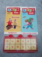 Mini loco tegeldoos met 2 boekjes, 4-6 jaar, Kinderen en Baby's, Speelgoed | Educatief en Creatief, Ophalen of Verzenden, Zo goed als nieuw
