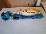 Majorette Scania Boot Transporter (Sea Bird) - Schaal 1:60, Overige merken, Gebruikt, 1:50 of kleiner, Ophalen of Verzenden