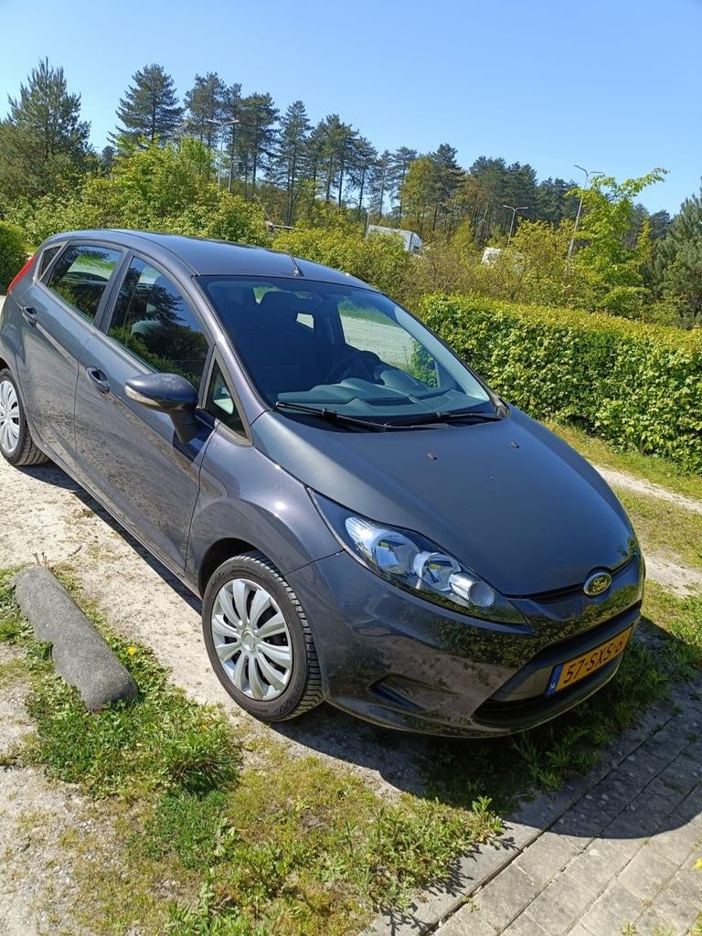Ford Fiësta 1.25 44KW 5DR 2012 Grijs, Voorwielaandrijving, Stof, 40 €/maand, 1242 cc
