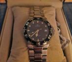 Vintage Edox Delfin Duiker Quartz Herenhorloge 2003, Staal, Staal, Polshorloge, Zo goed als nieuw