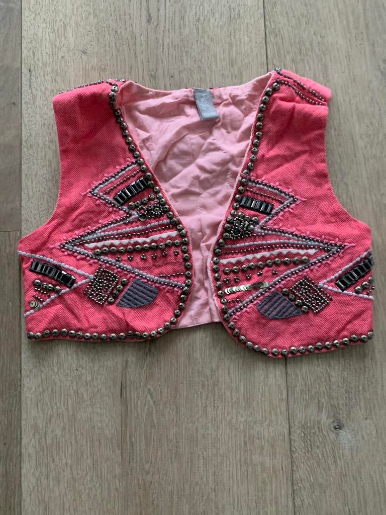 Gilet Shoeby Jilly maat 92/98., Ophalen of Verzenden, Gebruikt, Meisje, Trui of Vest