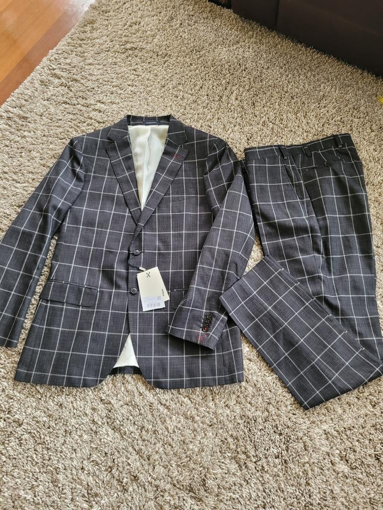 Suitsupply pak, Kleding | Heren, Ophalen of Verzenden, Nieuw, Maat 52/54 (L), Grijs