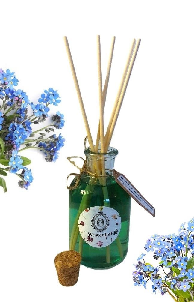 Westenhof - Aroma - Geurstokjes - Vergeet mij nietjes 125ml, Verzenden, Nieuw