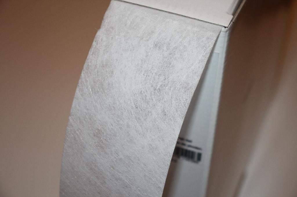 Rol vlieseline gordijnband - wit 6cm #3166, Hobby en Vrije tijd, Ophalen of Verzenden, Nieuw, Lint, Band of Elastiek