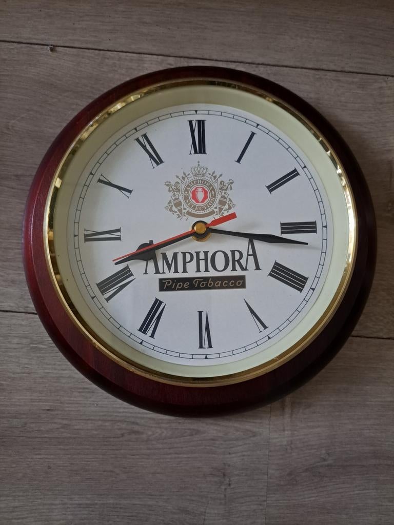 Hele mooie klok amphora pipe tobacco zgan, Ophalen, Zo goed als nieuw