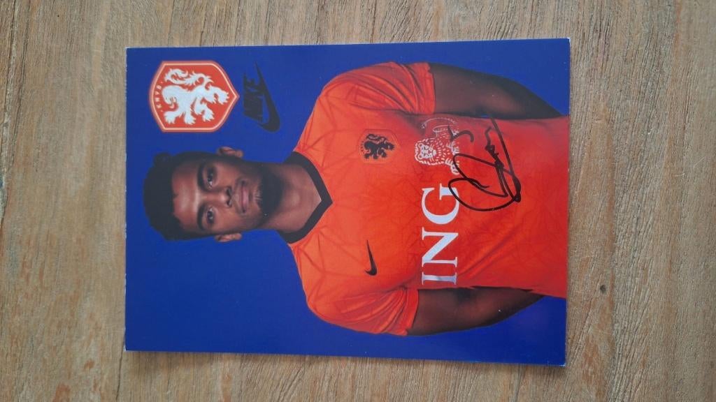 Spelerskaart met handtekening; Owen Wijndal #2 Ajax / AZ, Ophalen of Verzenden, Nieuw, Overige binnenlandse clubs, Spelerskaart