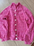 Mooi eigen gebreid vest, Kleding | Dames, Truien en Vesten, Ophalen of Verzenden, Nieuw, Maat 38/40 (M), Roze