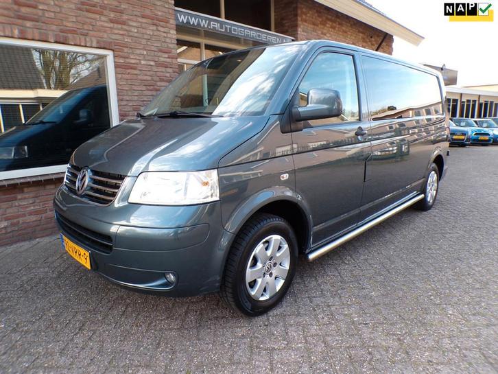 Volkswagen Transporter 2.5 TDI 340 Budgetline DC, Auto's, Bestelauto's, Bedrijf, Te koop, ABS, Boordcomputer, Centrale vergrendeling