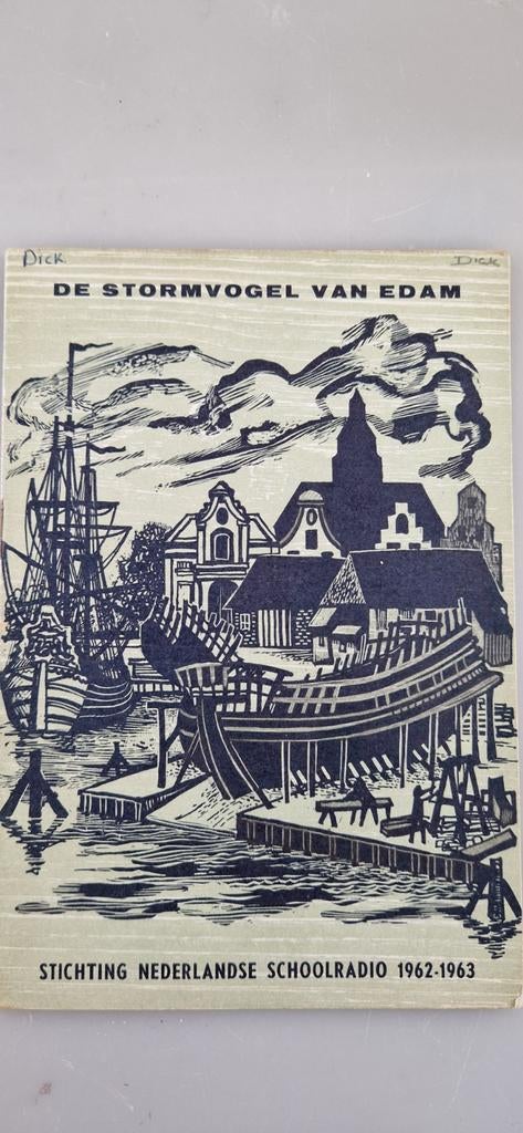 De Stormvogel van Edam - Nederlandse Schoolradio 1962-1963, Ophalen of Verzenden