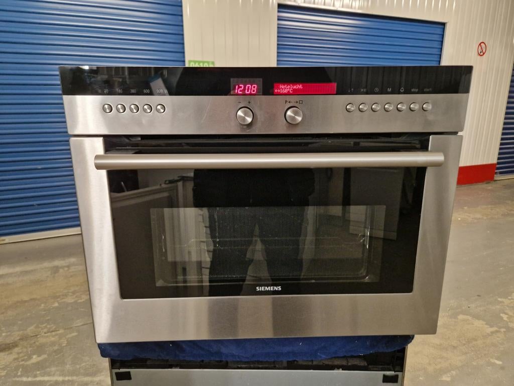 SIEMENS 45x60 Inbouw Combi Oven Magnetron !! 125 EURO !!, Ophalen, Combimagnetron, Zo goed als nieuw, Inbouw