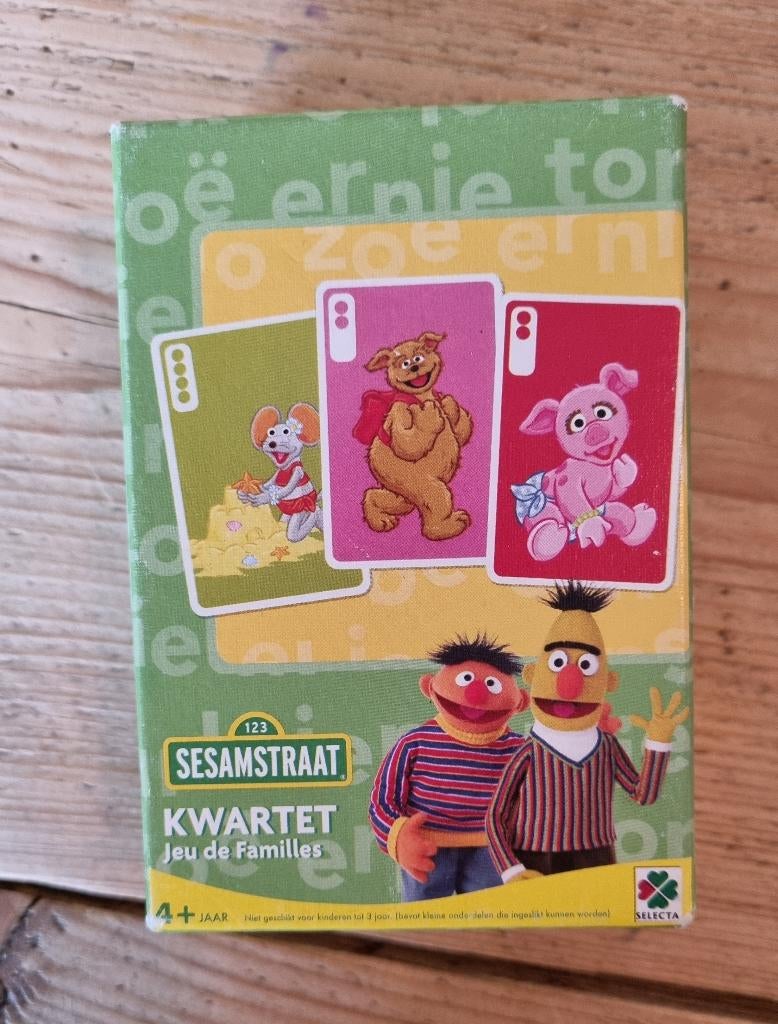 Sesamstraat kwartet, Ophalen of Verzenden, Gebruikt, Kwartet(ten)