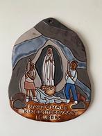 Keramiek tegel Henk Potters Pottenbakkerij bedevaart Lourdes, Antiek en Kunst, Antiek | Keramiek en Aardewerk, Ophalen of Verzenden