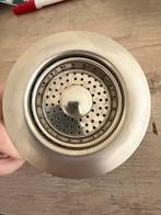 Afvoerplug / gootsteen filter rvs, Huis en Inrichting, Keuken | Keukenelementen, Minder dan 50 cm, Overige kleuren, Nieuw, Ophalen of Verzenden