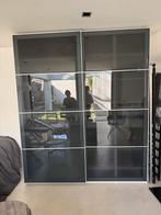 Big Closet in very good condition with glas sliding doors, 200 cm of meer, Modern, 50 tot 75 cm, Ophalen
