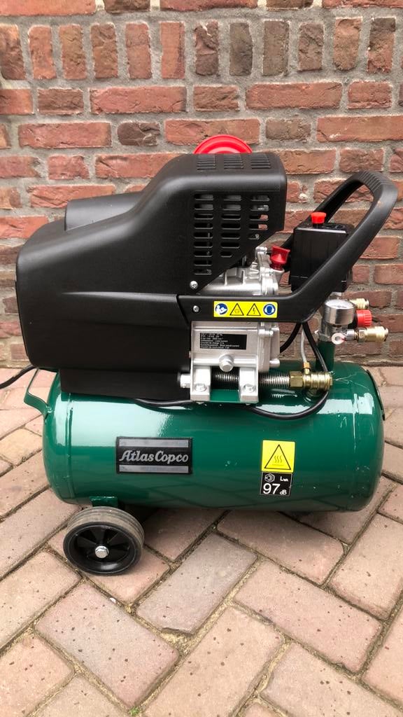 Kleine compressor, Minder dan 25 liter, Ophalen, Zo goed als nieuw, Minder dan 200 liter/min