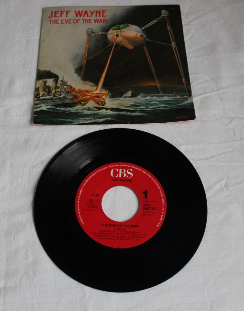 Jeff Wayne - the eve of the war, Ophalen of Verzenden, Zo goed als nieuw, Pop
