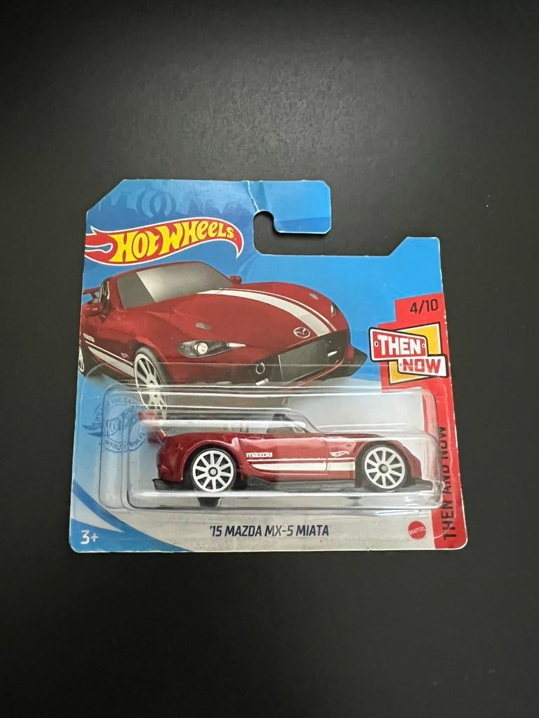 '15 Mazda MX-5 Miata Hotwheels, Ophalen of Verzenden, Zo goed als nieuw, Auto