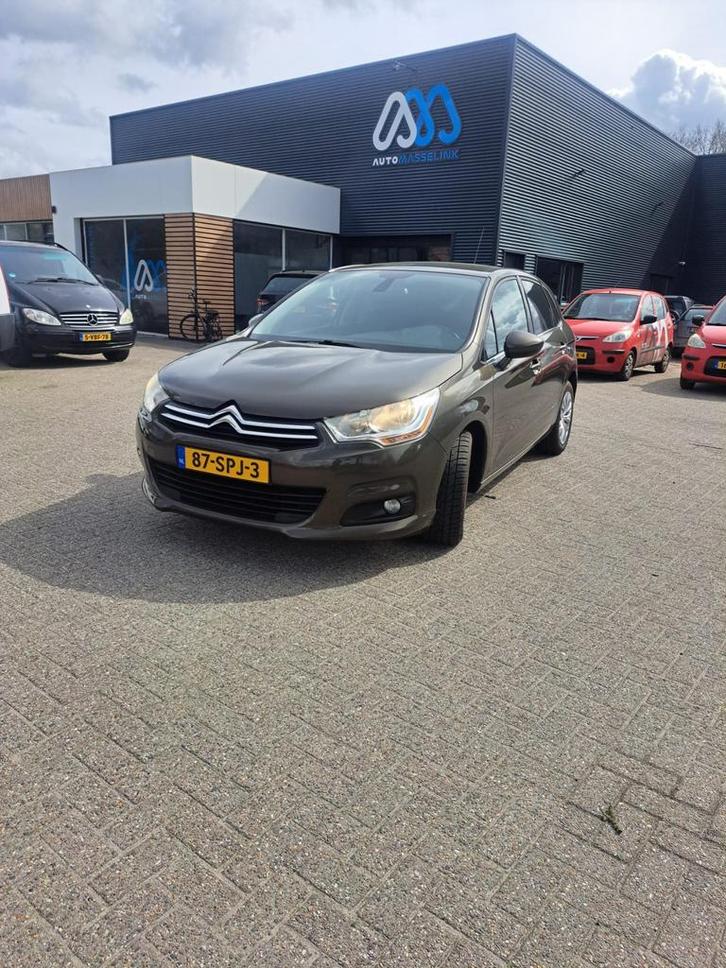 Citroën C4 1.6 VTI Berline 2011 Bruin nieuwe motor, Auto's, Citroën, Bedrijf, C4, ABS, Airbags, Airconditioning, Alarm, Bluetooth