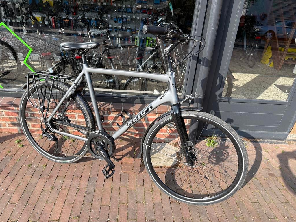 Sensa Disc Superlite Herenfiets 61 cm Z.g.a.n., Overige merken, Versnellingen, Ophalen of Verzenden, Zo goed als nieuw