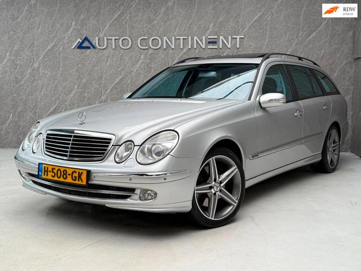 Mercedes-Benz E-klasse Combi 500 4-Matic 306 PK / Onderhoude, Auto's, Mercedes-Benz, Bedrijf, Te koop, E-Klasse, 4x4, ABS, Achteruitrijcamera